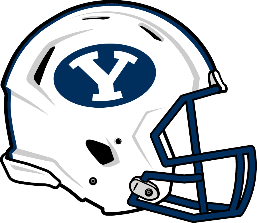 Brigham Young Cougars 2015-Pres Helmet Logo iron on transfers for clothing